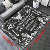 Wicked Game Divination: Halloween Non-Slip Resistant Rug for Spooky Home Décor