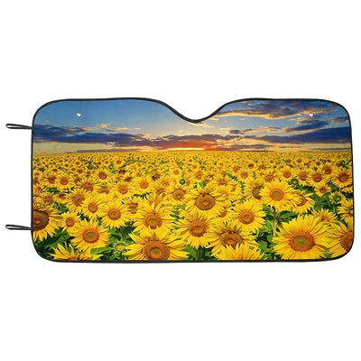 Ladies Fun Folding Windshield Sunshade: Enhance Your Car's Style and Protect from Harmful UV Rays!