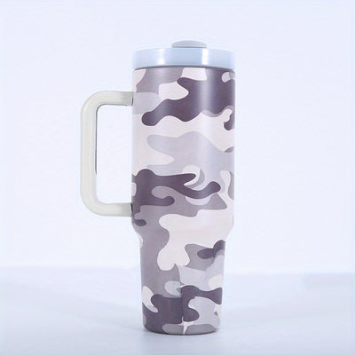 40Oz Colors Skin Tumbler, 304 Stainless Steel Water Tumbler Cup, Creative Portable Water Bottle For Outdoor Camping