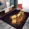 Bring your Halloween decor to life with this Crystal Velvet Non-Slip, Waterproof, and Machine-Washable Flannel Floor Mat. With a size of 70.87 x 102.36 inches, it is perfect for decorating any room. The durable fabric will last throughout the season, and the machine-washable material makes it easy to clean.