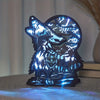 Wolf Head 3D Wooden Art Carving LED Night Light: A Majestic Addition to Your Home Decor and a Perfect Father's Day Gift!