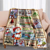 Cute Snowman Pattern Blanket: The Perfect Christmas Gift for Comfort and Warmth All Year Round!