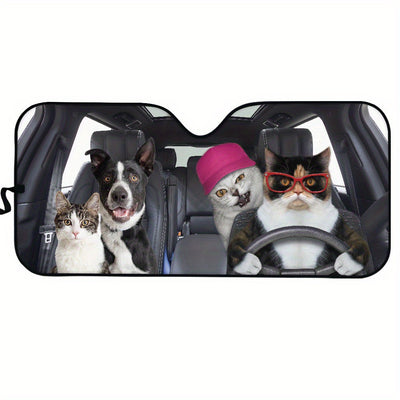 Dog and Cat Car Sunshade: Ultimate Protection Against Sunlight & Heat for Your Car Interior