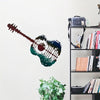 Metal Melodies: Captivating Abstract Guitar Metal Wall Art for Elegant Home Décor