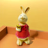 Adorable Resin Rabbit Statue: Perfect Home and Office Decor for Winter, Christmas, and New Year