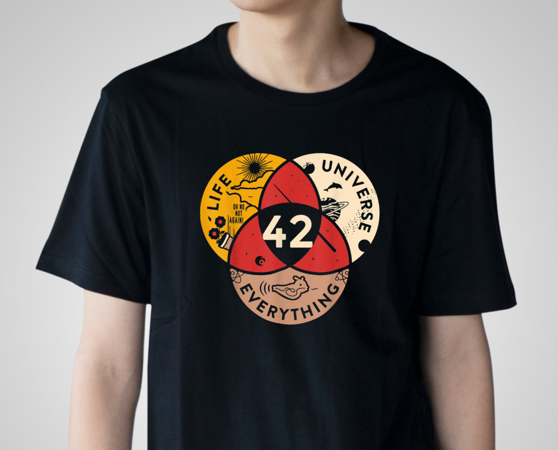 42 Answers To Life Universe And Everything Science Gift Png, 42 Answers For You Png, PNG Printable, DIGITAL File