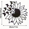 Modern Butterfly Sunflower Metal Wall Art Hanging: The Perfect Decoration for Birthday Parties and Home Décor