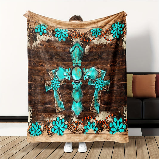 Stay warm in style with Turquoise Temptations. This flannel blanket is made of 100% polyester fabric, providing ultimate comfort and warmth during even the chilliest days. Perfect for birthday gifts, this luxurious blanket is sure to delight.