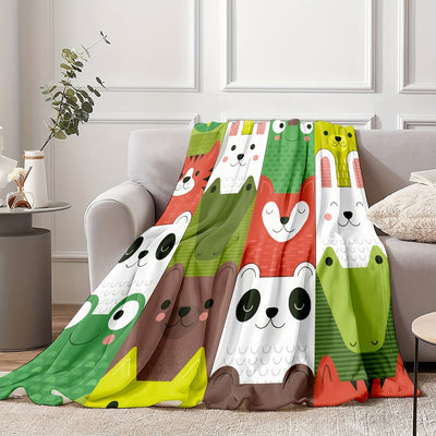 Ultimate Comfort and Style: Digital Printing Flannel Blanket for All Seasons - Perfect for Bedroom, Living Room, Office, and Travel