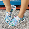 Festive Fun: Women's Cartoon Pattern Canvas Shoes to Rock the Christmas Season!