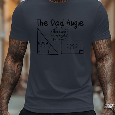 Stay Stylish and Playful with our Cute Cartoon Angle Pattern Men's Trendy Graphic T-Shirt: Perfect Summer Gift for Men