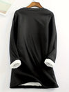 Hauntingly Cute: Little Ghost Print Sweatshirt for Women - Stay Cozy and Stylish this Halloween