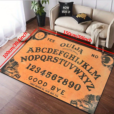 Wicked Game Divination Halloween Rug: Enhance Your Living Space with Spooky Style