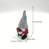 Whimsical Christmas Elf and Elderly Resin Ornaments: Perfect Decorations for the Holiday Season!