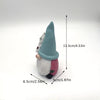 Whimsical Christmas Elf and Elderly Resin Ornaments: Perfect Decorations for the Holiday Season!