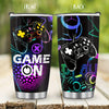 Game On: The Ultimate Gamer's Stainless Steel Tumbler – Perfect for Men, Teen Boys, Girls, and Boyfriends – Stay Refreshed During Epic Gaming Sessions!