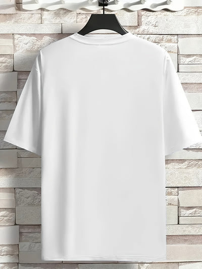 Jesus Saved My Life: Men's Casual Short Sleeve T-shirt - Perfect Gift for Summer, Spring, and Fall