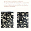 Versatile Chic: The All-Purpose Letter Printed Canvas Tote Bag for Work, School, and Shopping