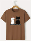 Love You, Love Me Cats: Stylish Men's Summer Tees with a Casual Twist