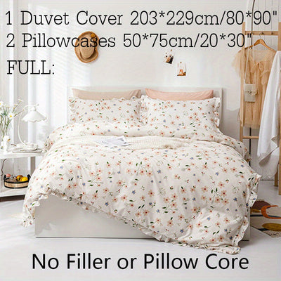 Flower Printed Duvet Cover Set: Enhance Your Bedroom with Style and Elegance
