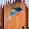 Metal Art Dolphin Wall Decor: Elegantly Capturing the Beauty of the Sea for Your Indoor and Outdoor Spaces