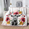 Bring a touch of Highland beauty to your home decor with this Cow Lover Blanket. Featuring a Highland Cow and Flower design, this blanket is perfect for adding a cozy, stylish touch to any room. Its light and airy construction offers warmth and comfort throughout the colder months.