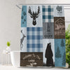 Wild Country Bear and Deer Shower Curtain: Enhance Your Bathroom Decor with Style and Functionality