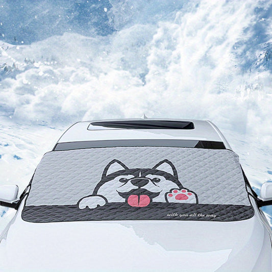 Keep your car windows clear and frost free with The Ultimate Car Snowshield Sunshade. Constructed with durable and waterproof material, this car shield offers maximum protection against snow, frost, and harsh sunlight. Easy to install, enjoy complete protection in any winter weather.