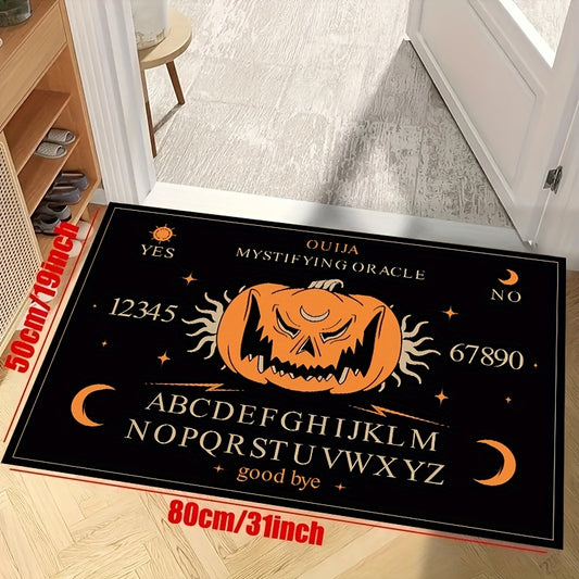 Wicked Game Divination: Halloween Non-Slip Resistant Rug for a Spooky Home Decor