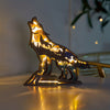 Wolf Glow: Exquisite Wooden Art Animal Night Light Statue for Stylish Desktop and Room Wall Decor – Perfect Gift for the Special Men in Your Life on Mother's Day