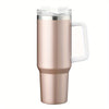 40ozColors Tumbler with Insulated Double Wall and Cup Handle - The Perfect Handy Cup! The Perfect Gift for Any Occasion!