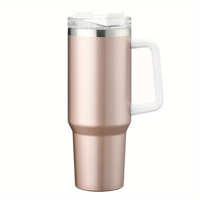 40ozColors Tumbler with Insulated Double Wall and Cup Handle - The Perfect Handy Cup! The Perfect Gift for Any Occasion!