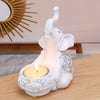 Elephant Candle Holder: Exquisite Table Decor for Homes, Weddings, and Aromatherapy