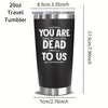 20oz Farewell Wishes in a Tumbler: Perfect Going Away Gift for Co-workers, Colleagues, Bosses