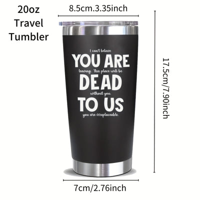 20oz Farewell Wishes in a Tumbler: Perfect Going Away Gift for Co-workers, Colleagues, Bosses