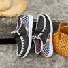 Stylish Tribal Pattern Women's Canvas Shoes - Comfortable and Versatile Walking Shoes