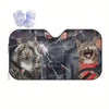 Funny Cat Aluminum Film Sunshade for Cars: A Playful and Practical Accessory to Beat the Heat