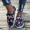 Christmas Colorful Elements: Lightweight Non-Slip Casual Shoes with Festive Prints