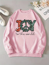 This Festive Christmas Letter Print Sweatshirt is perfect for everyday wear. Crafted with soft and breathable fabric, this festive design is perfect for the holiday season. Its crew neck and long sleeves provide a stylish and comfortable fit.