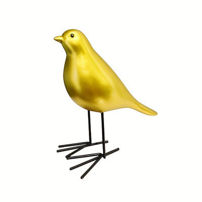 Charming Resin Bird Decoration: Delightful Ornament for Home, Living Room, Hotel, and More!