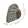 Heart-Shaped Pet Memorial Statue: A Touching Tribute for Your Beloved Furry Friend - Personalized Gifts