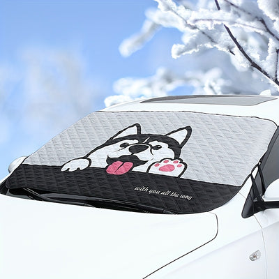 The Ultimate Car Snowshield Sunshade: Winter Window Shield & Frost Protection