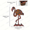 Enchanting Flamingo Wood Carving LED Night Light: Whimsical Decorative Piece for Indoors, Perfect Christmas and Halloween Gift & Desktop Accent