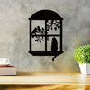 Whimsical Cat Window Metal Wall Art: A Charming Addition to Your Home Decor