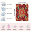 Floral Dreams: Cozy and Stylish Flannel Bed Blanket for Ultimate Comfort and Elegance