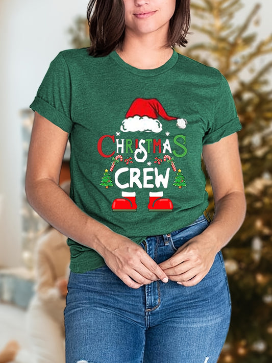 This Festive Santa Claus Cartoon Print T-Shirt is an excellent addition to any casual wardrobe. Its vibrant colors, soft fabric, and unique Santa Claus print will make you stand out and put you in a merry holiday mood. Crafted with high-quality materials, this festive t-shirt offers comfort and durability.