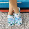 Festive Fun: Women's Cartoon Pattern Canvas Shoes to Rock the Christmas Season!