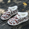 Winter Wonderland: Women's Christmas Dwarfs Print Snow Boots - Festive Style with Plush Comfort for Winter Adventures