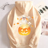 Flying Cutie: Adorable Cat Print Zipper Hoodie for Women - Stylish Casual Hoodie with Drawstring & Kangaroo Pocket