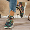 Tribal Pattern Ankle Boots: Stylish Winter Warmth for Women - Explore Temu's Plush-Lined Snow Boots